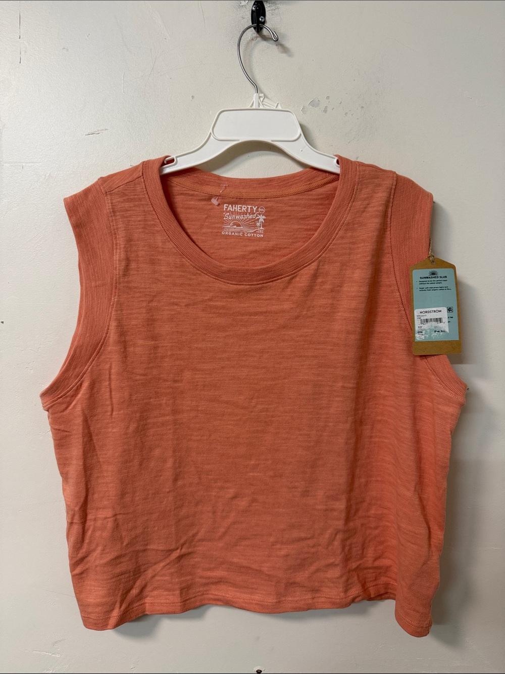 Faherty Women's Coral Crewneck Sleeveless Tank